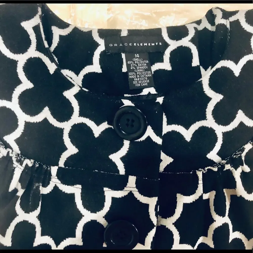 Grace Elements Plus Beautiful Shell Jacket - Picture 11 of 13